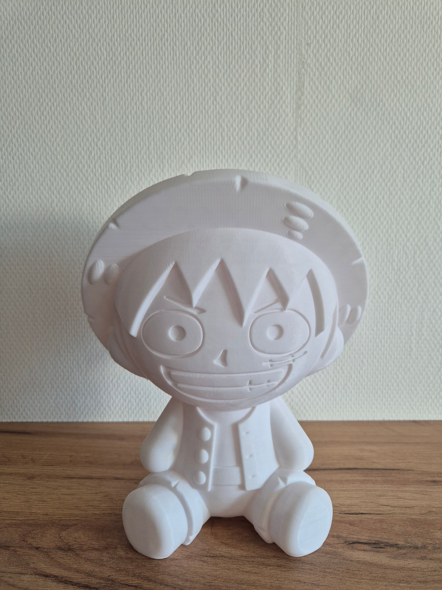 Luffy prêt à peindre