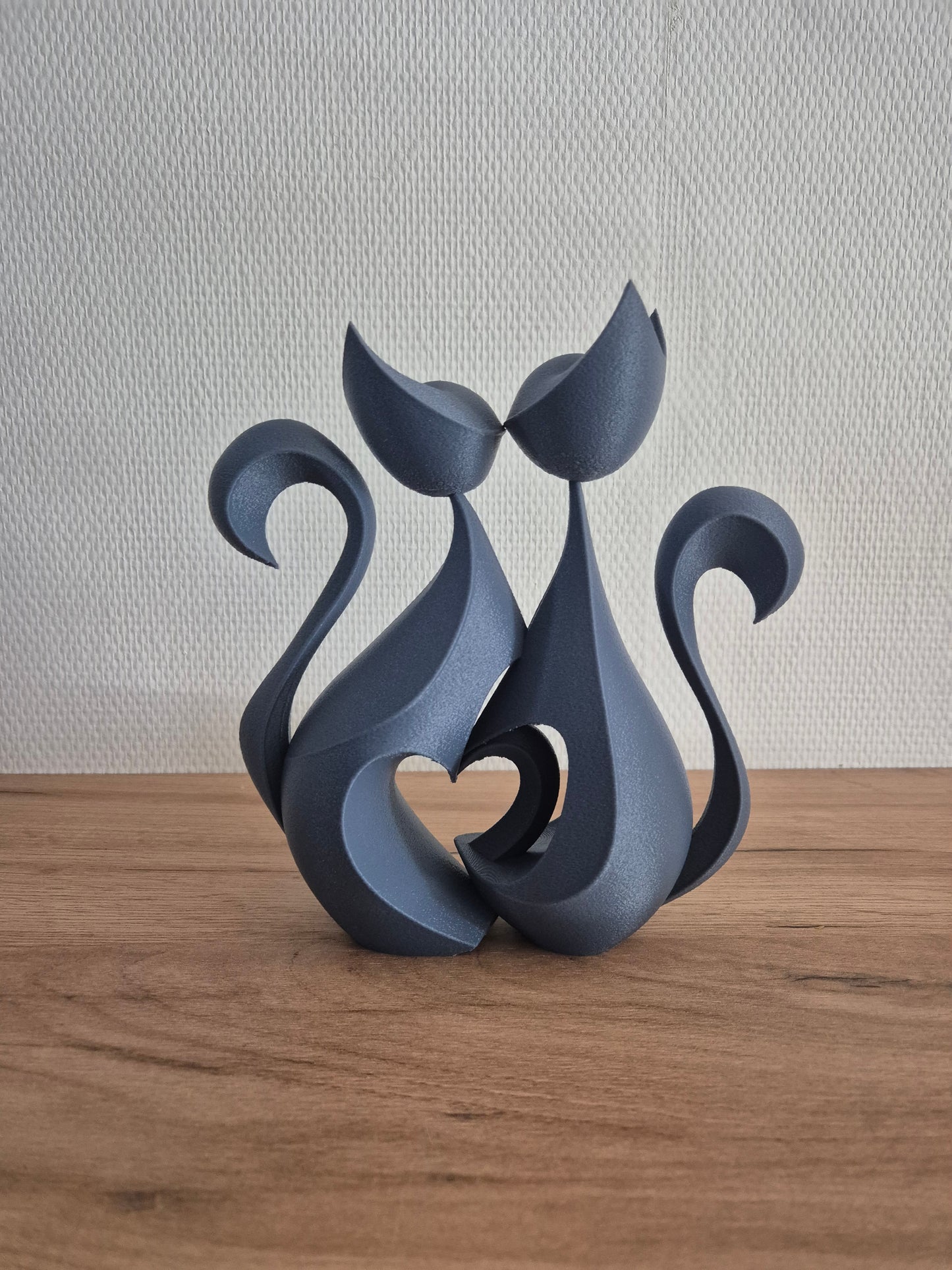 Couple de Chats Minimalistes